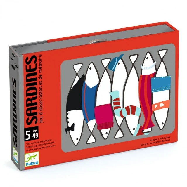 Playing cards sardines