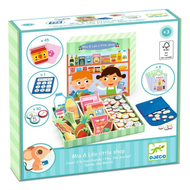 Children’s set the little shop of Leo and Mia