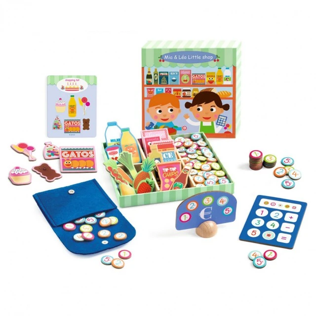 Children’s set the little shop of Leo and Mia