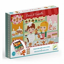 Children's set of cinnamon biscuits