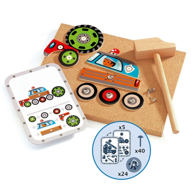 Constructor with pinch cars