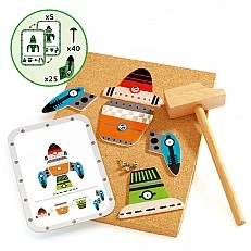 Constructor with space tweezers