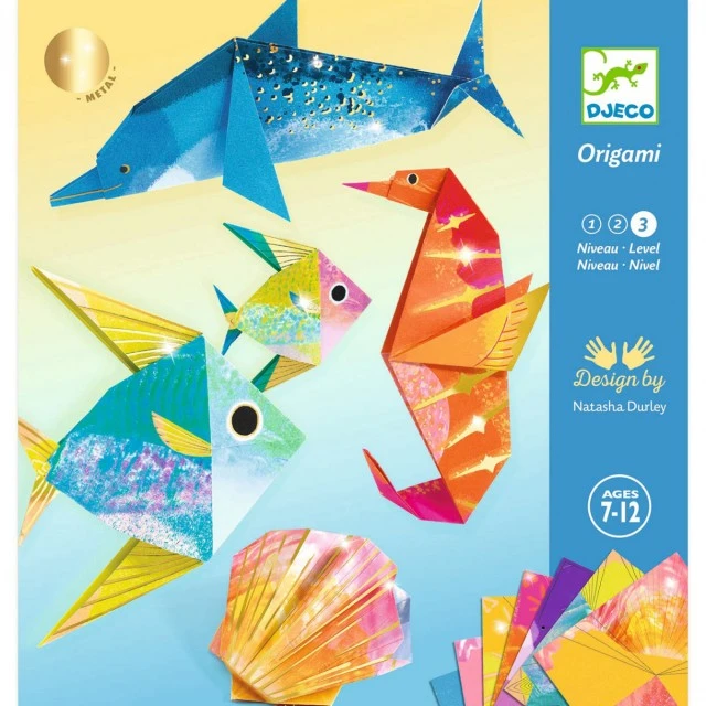 Origami sea creatures