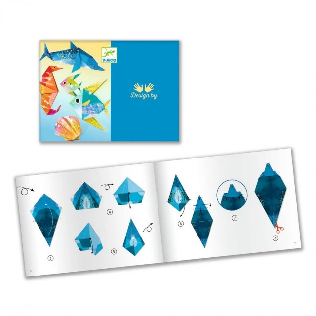 Origami sea creatures