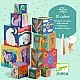 Cardboard cubes wild animals