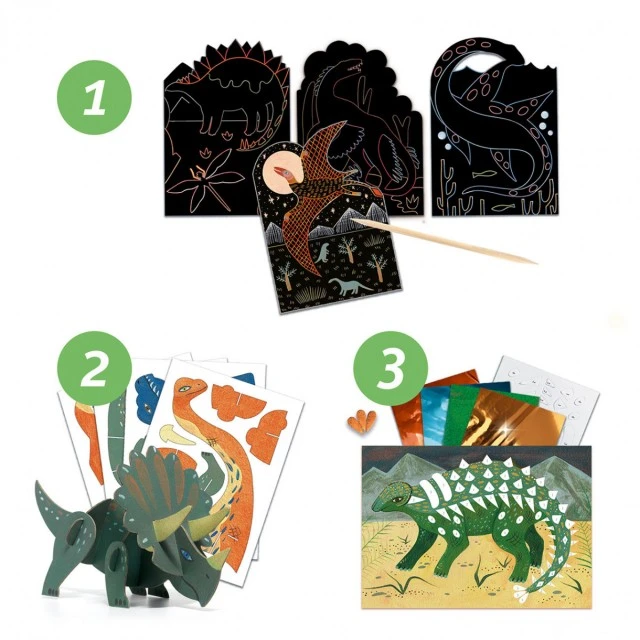 Multi-activities the world of dinosaurs