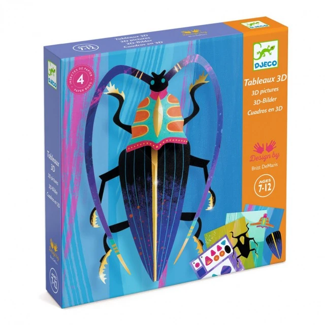 Make paper 3D insects