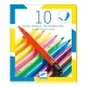 Творчески комплект - Флумастери в ярки цветове - 10 цвята