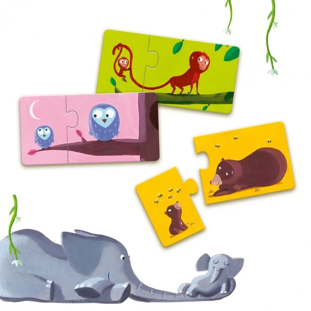 Mom and baby duo puzzle
