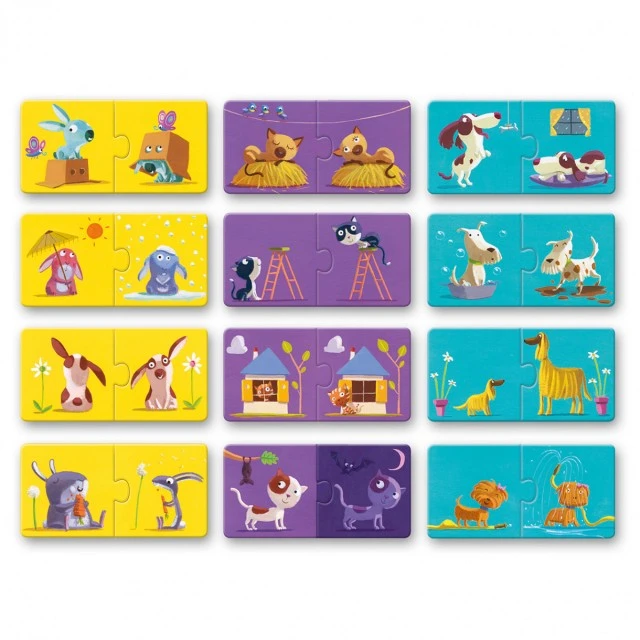 Opposite duo puzzle