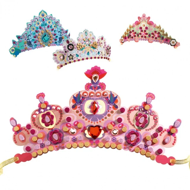 DIY princess tiara set
