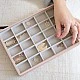 Кутия за бижута 25 секции Цвят светло розово