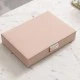 Кутия за бижута с капак Цвят светло розово