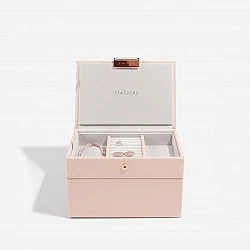 Mini jewelry box 2pcs. Color light pink