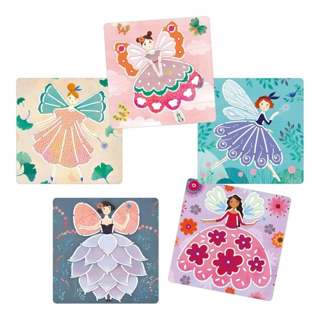 Templates for drawing fairies