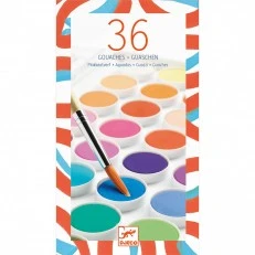 Gouache paints 36 colors