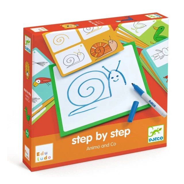 Draw animals step by step