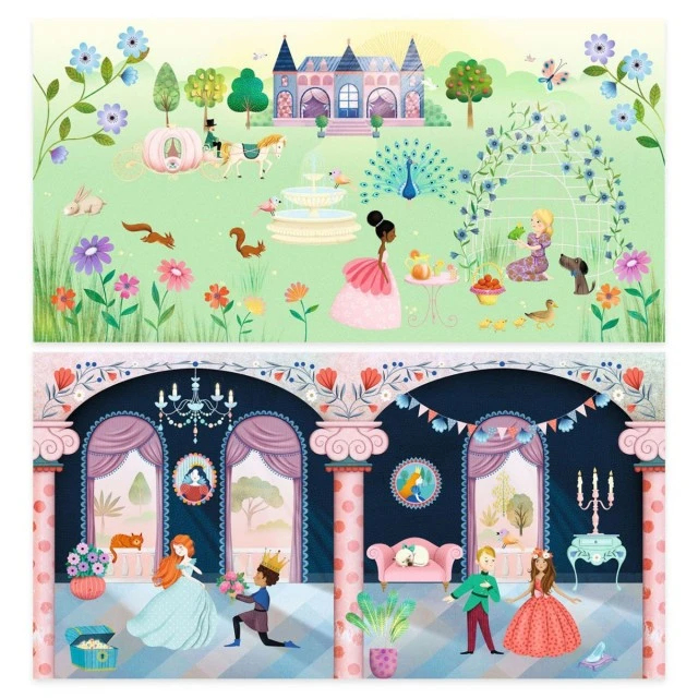 Tell a story with life in the palace stickers