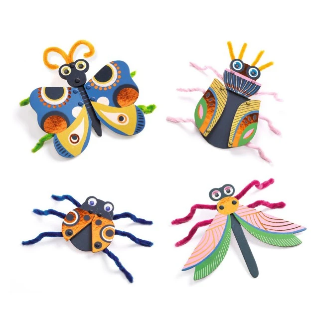 Make insects with chenille wire