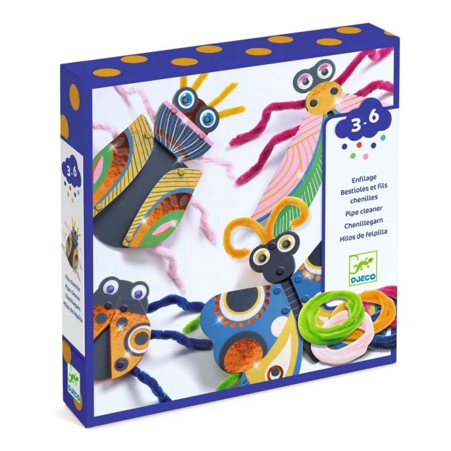 Make insects with chenille wire