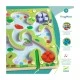 Educational magnetic frog maze sorting game