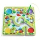 Educational magnetic frog maze sorting game