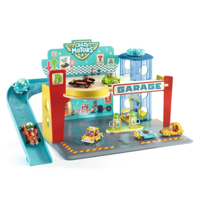 Играчка гараж от серията Crazy motors