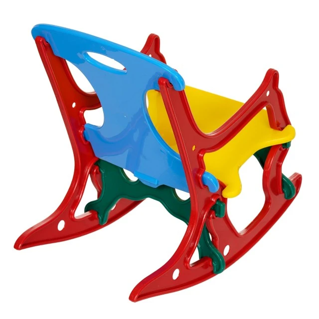 Rocking chair Tony - suitable for home and outdoors, 3-in-1 chair, swing and puzzle