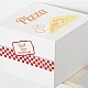 Детско Дървено Баланс Колело GINGER HOME – Мотоциклет с Кутия за Пица, 81×36×52 см