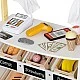 Wooden Children's Store and Theater 2 in 1 GINGER HOME, for Role Playing, with Cash Register, POS Terminal and Scanner with Sound, Toys and Accessories, 45x24x97.5 cm, for Children Over 3 Years Old