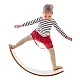 Ginger Home Wooden Balance Board – Safe Toy for Children, 82x30x15 cm
