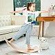 Ginger Home Wooden Balance Board – Safe Toy for Children, 82x30x15 cm