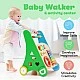 GINGER HOME Children's Wooden Walker with Activities, Xylophone and Sorter, 35.1x31.3x46 cm