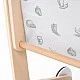GINGER HOME Wooden Baby Walker, Shopping Cart with Basket, Push Toy, Montessori, 52 cm