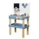 Children's Wooden Workshop with Tools, GINGER HOME, Blue, 46x26x67cm