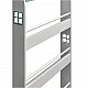 Детска Етажерка за Книги и Играчки GINGER HOME – Къщичка, 3 Рафта, Дърво, 60x12x106 см