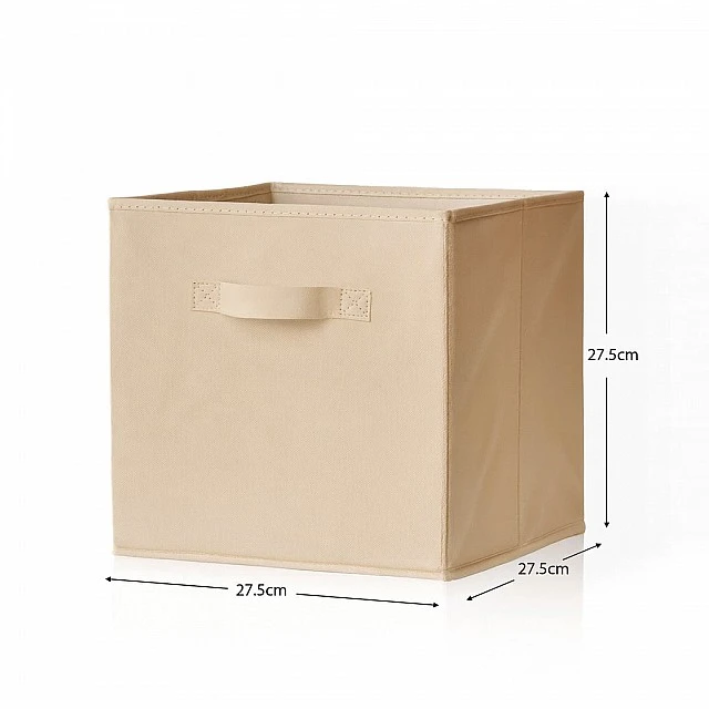 Children's Bookshelf, Toy Organizer, GINGER HOME with 6 Compartments and Textile Boxes, White, Montessori Furniture