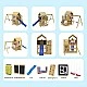 Голяма Детска Дървена Къщичка GINGER HOME за Двор с Пързалка, 2 Люлки, Катерушка и Пясъчник – 250×150×267 см
