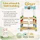 Children's Wooden Swing GINGER HOME with Belt and Sideboards – up to 70 kg, 30×30 cm