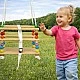 Children's Wooden Swing GINGER HOME with Belt and Sideboards – up to 70 kg, 30×30 cm