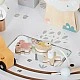 Children's Wooden Educational Toy - Bead Maze Table, GINGER HOME, 40x40x54 cm