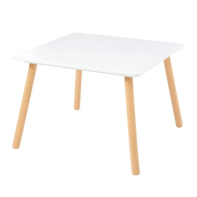 Children’s Table with 2 Chairs GINGER HOME Set of Wood TF6163