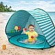 Children's Pop-Up Play Tent GINGER HOME with UV protection 50+ – lightweight and foldable, for beach and garden, 120×80×70 cm