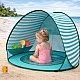 Children's Pop-Up Play Tent GINGER HOME with UV protection 50+ – lightweight and foldable, for beach and garden, 120×80×70 cm