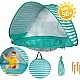 Children's Pop-Up Play Tent GINGER HOME with UV protection 50+ – lightweight and foldable, for beach and garden, 120×80×70 cm