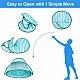 Children's Pop-Up Play Tent GINGER HOME with UV protection 50+ – lightweight and foldable, for beach and garden, 120×80×70 cm