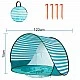 Children's Pop-Up Play Tent GINGER HOME with UV protection 50+ – lightweight and foldable, for beach and garden, 120×80×70 cm