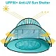 Children's Pop-Up Play Tent GINGER HOME with UV protection 50+ – lightweight and foldable, for beach and garden, 120×80×70 cm