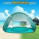 Children's Pop-Up Play Tent GINGER HOME with UV protection 50+ – lightweight and foldable, for beach and garden, 120×80×70 cm