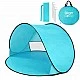 Детска Pop-Up Палатка за Игра GINGER HOME с UV Защита 50+ – Кръгла, Лека и Сгъваема, за Плаж и Градина, 150×150×90 см